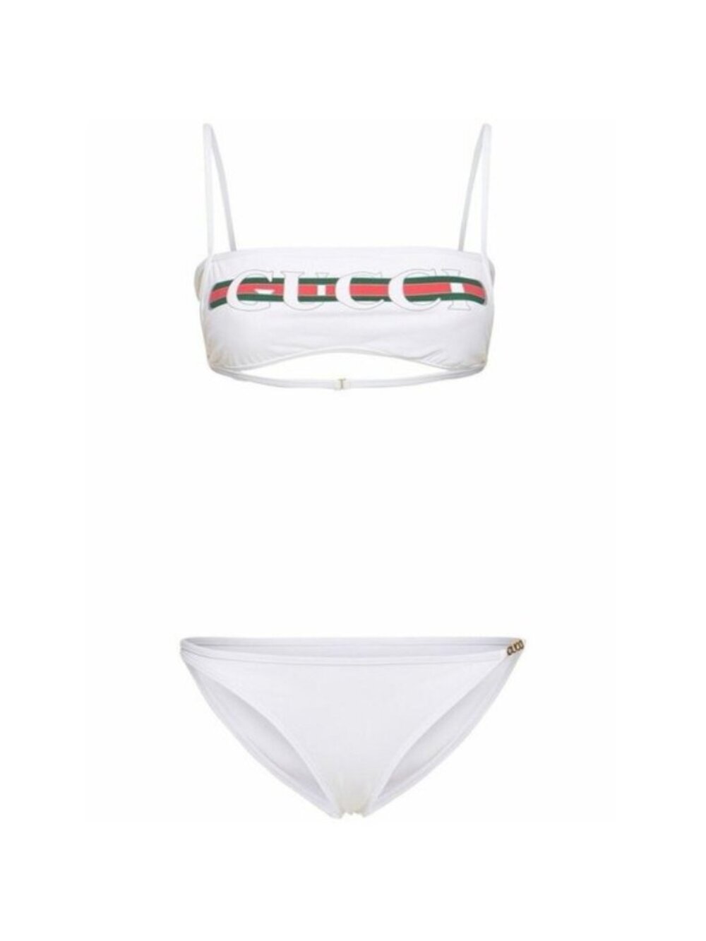 NWT GUCCI Sparkling Swimwear Swimsuit Jersey Bikini Set SZ XL 100% Authentic